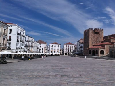 Plaza en Cáceres